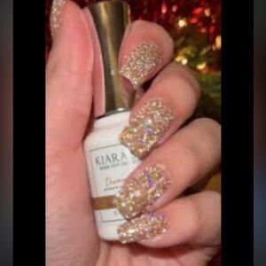 KIARA SKY Diamond FX Reflective Gel Polish 0.5 fl oz, starlight glitter